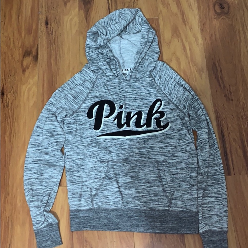 XS grey vintage hoodie from PINK